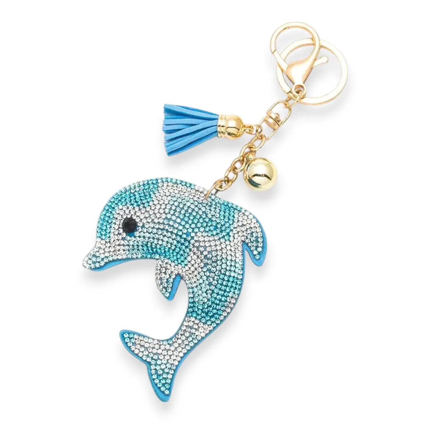 Rhinestone Palm Tree Iconic Key Chain