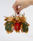 Ornament - Highland Cow in Knit Sweater