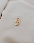 Ember Twisted Huggie Hoops Gold Filled