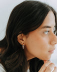 Ribbon Twist Hoops