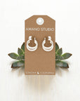 Vintage Style Triple Hoop Earrings