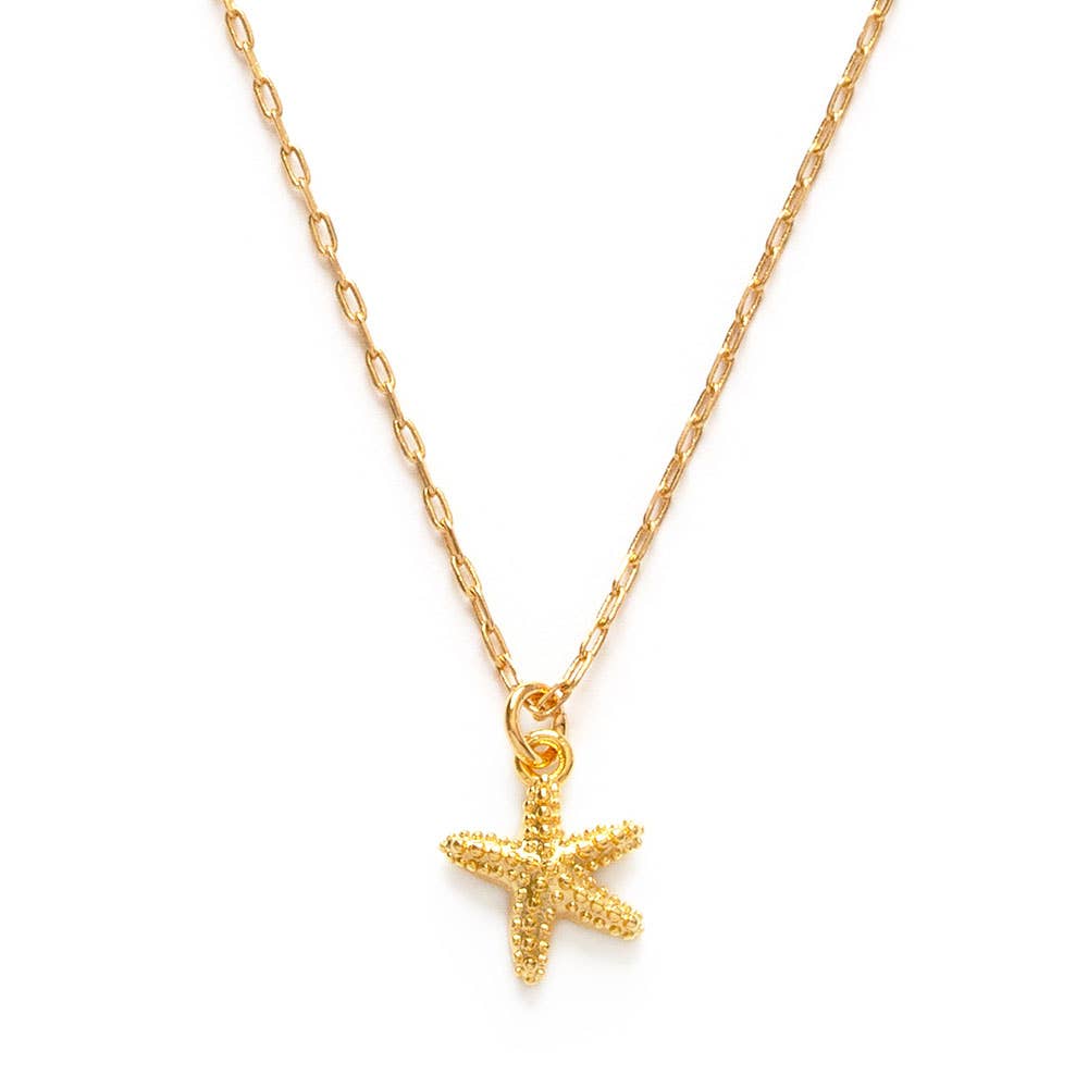 Tiny Starfish Necklace