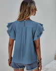 Ruffle Sleeve Top