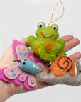 Ornament - Springtime Bugs and Pond Creatures