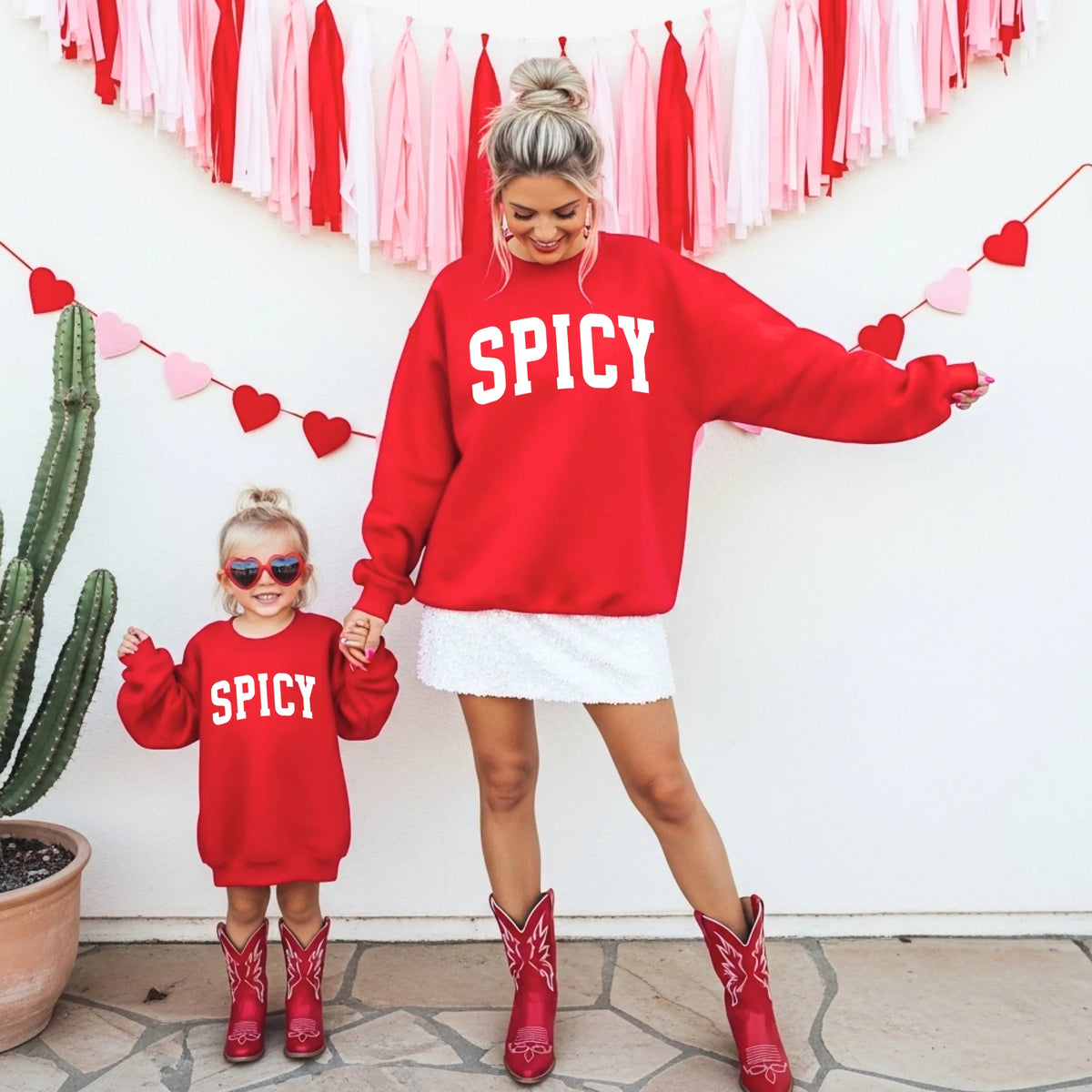 SPICY Classic Crew Neck Sweater