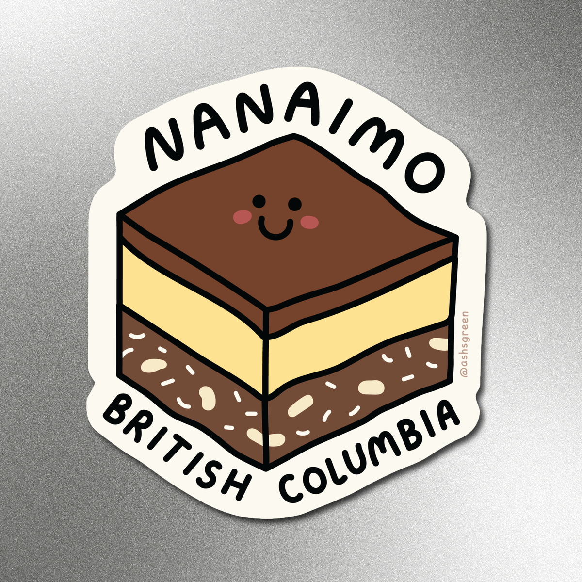 Nanaimo Bar - Magnet