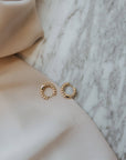 The Goldie Twist Hoops