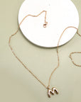 Personalized Bubble Balloon Initial Necklace