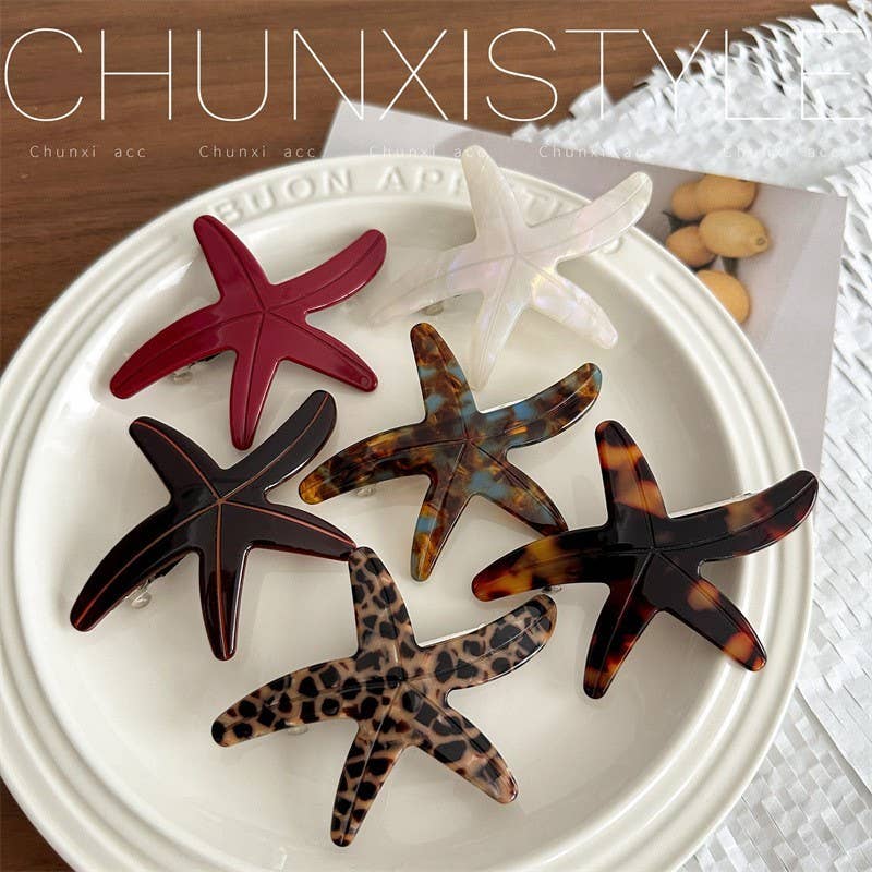Starfish Hair Clip