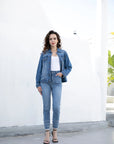 Bamboo Distressed Alex Jacket