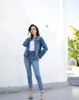 Bamboo Distressed Alex Jacket