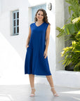 Maya's Bamboo V-Neck Dress