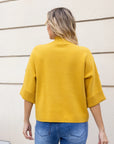 Highland Button-Detail Knit