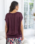Luminous Satin Top