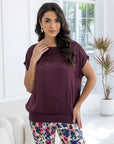 Luminous Satin Top