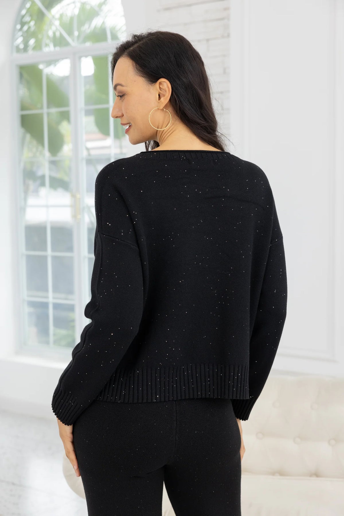 Starlight Shimmer Knit Top