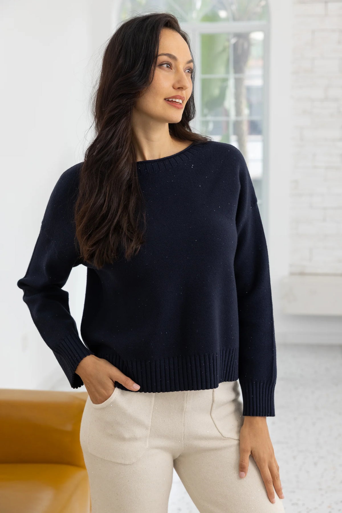 Starlight Shimmer Knit Top