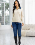 Willow's Denim-Knit Top