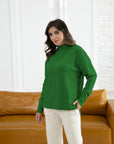 Olivia's Winter Turtleneck Sweater