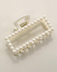 Pearl Hair Claw Clips