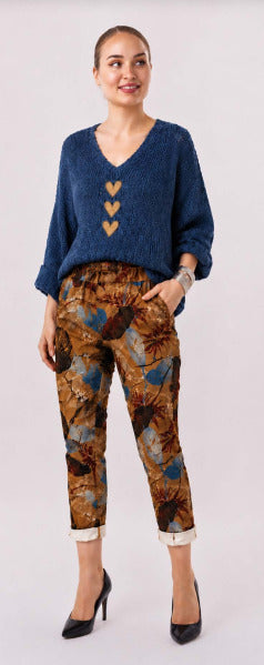 Hearts Sweater One SIze