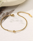 Titanium Steel Non-tarnish Knot Bracelet