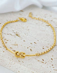 Titanium Steel Non-tarnish Knot Bracelet