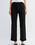 Patch Pocket Wide Leg