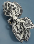 Paisley Boho Vintage Hair Claw Clips