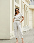 Coastal Linen Wide-Leg Pant One Size