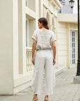 Coastal Linen Wide-Leg Pant One Size