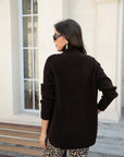 Rebecca's Ribbed Turtleneck