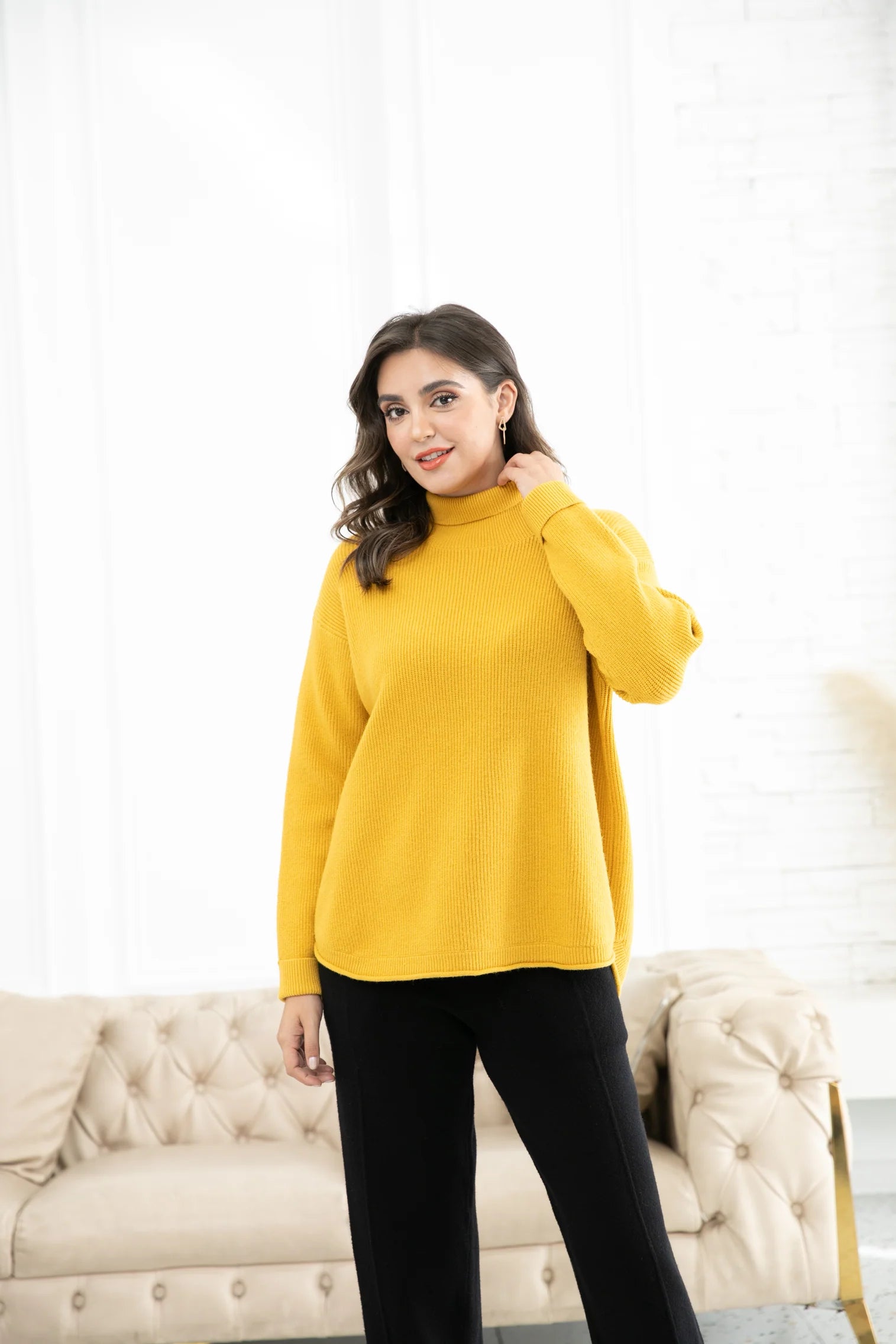 Rebecca&#39;s Ribbed Turtleneck