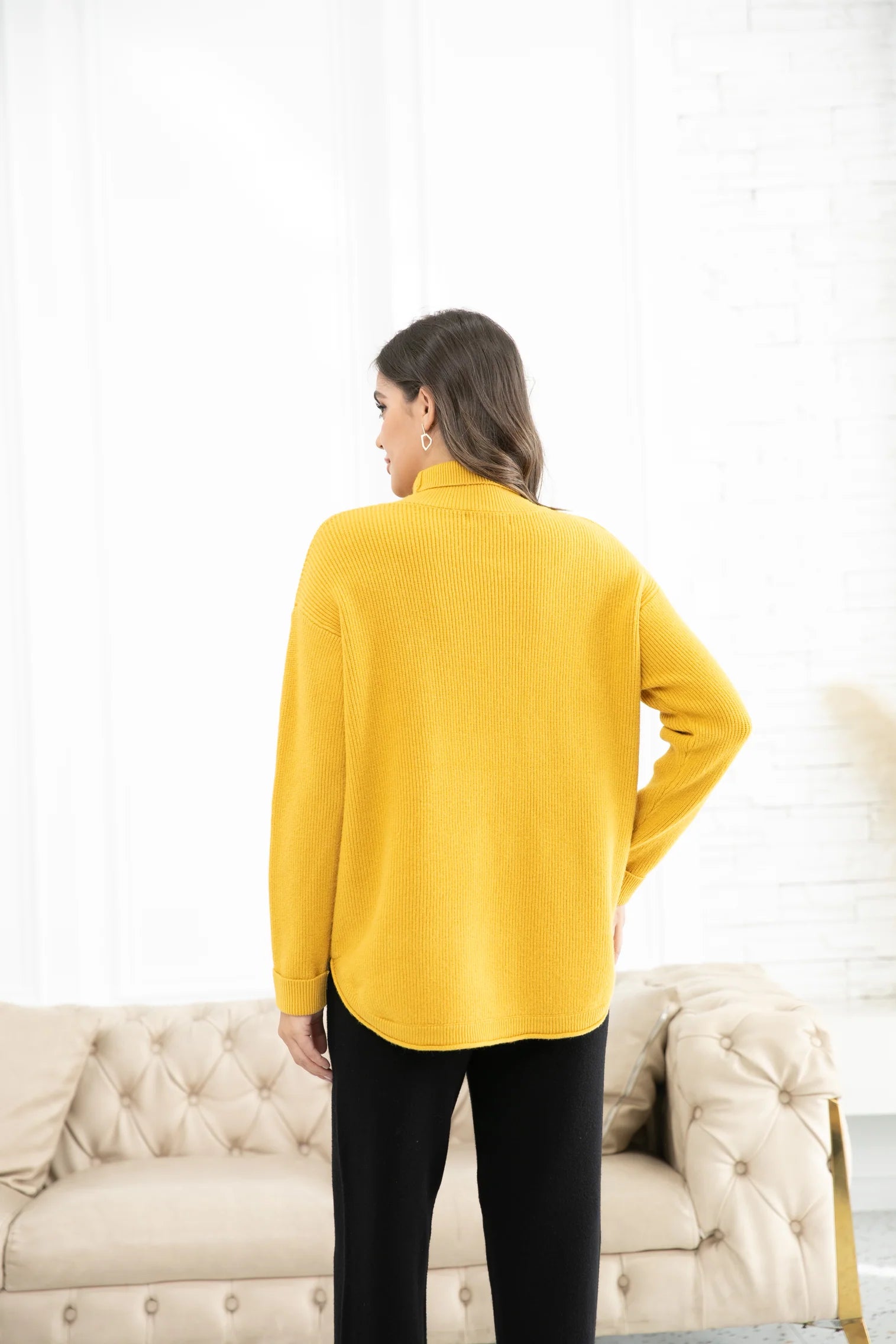 Rebecca&#39;s Ribbed Turtleneck