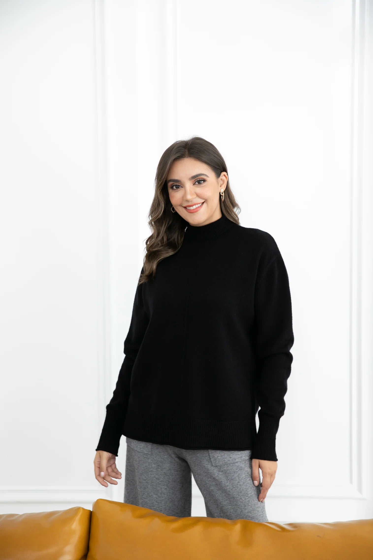 Olivia&#39;s Winter Turtleneck Sweater