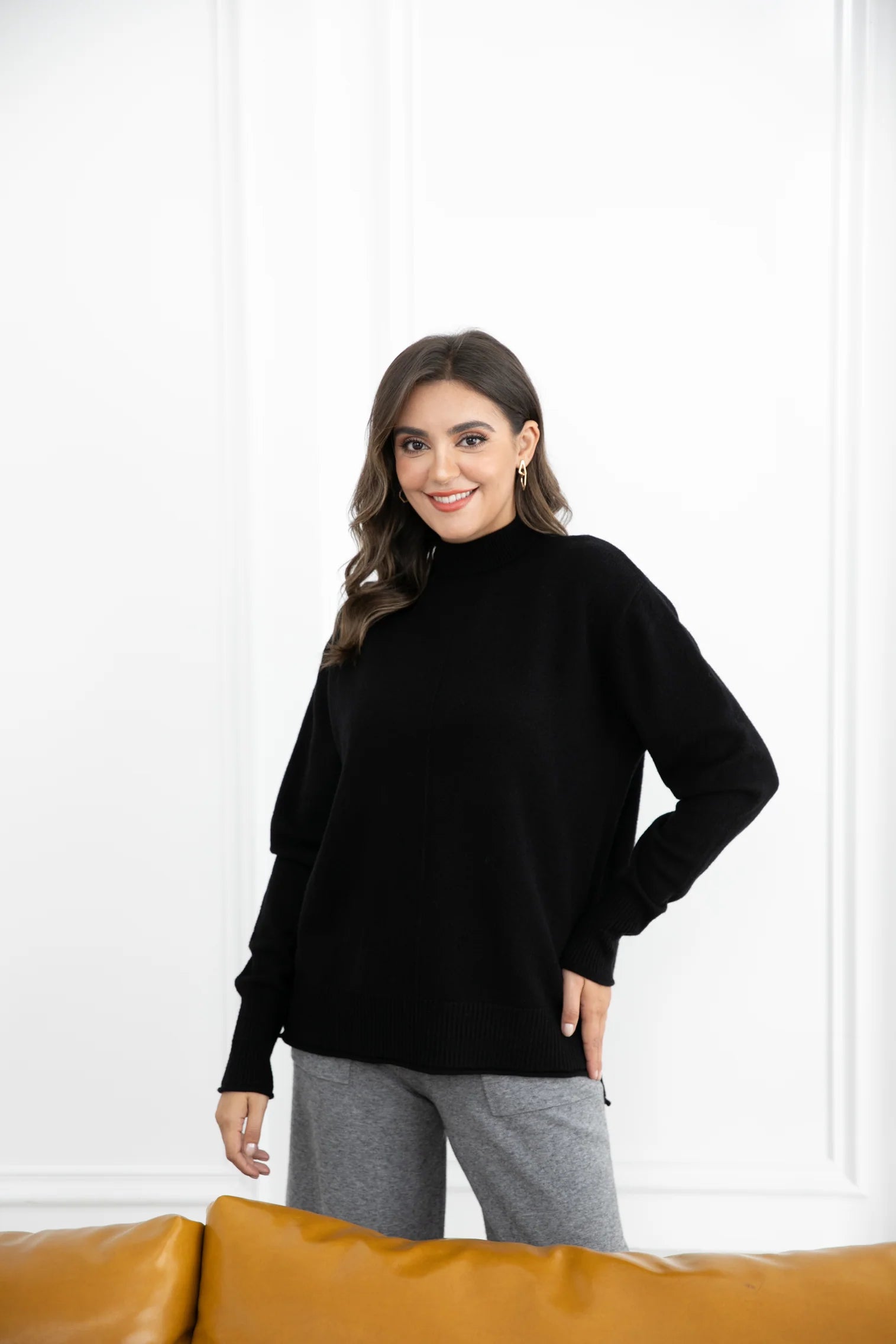 Olivia&#39;s Winter Turtleneck Sweater