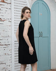 Bamboo Sleeveless Dress With Buttons
