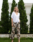Pearl's Drawstring Linen Shirt
