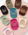 Lay Flat Large Hair Claw Clips For Secure Styling