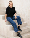 Bamboo Double Hem Line Denim