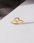 18k Stainless Steel Tarnish Free Rhinestone Rings