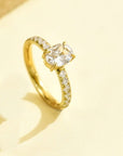 18k Stainless Steel Tarnish Free Rhinestone Rings