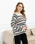 Jessica's Two Tone Knit Sweater
