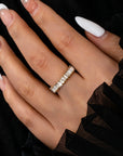 Eternity Baguette Crystal Ring