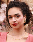 Hammered Vintage Style Hoops