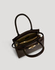Grace Bag in Dark brown Togo leather