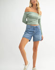 Mid Rise Lightweight Short