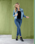 Bamboo Distressed Alex Jacket