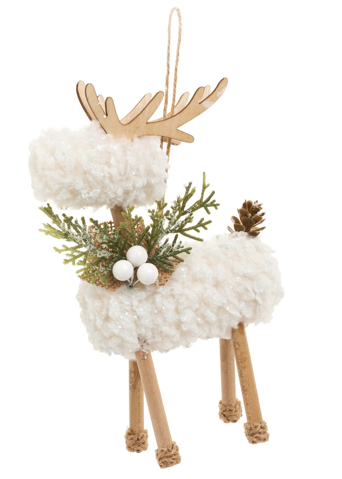 Deer Wool Natural Wood