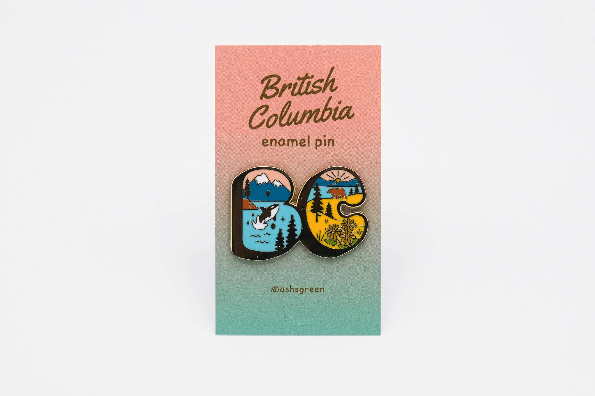 British Columbia - enamel pin ✨